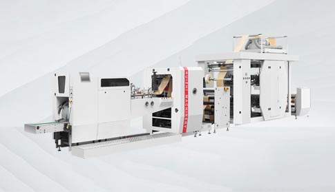 One-piece Printing Paper Bag Machine